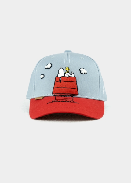 Cap "Peanuts: Snoopy schläft" - hellblau (Kinder)